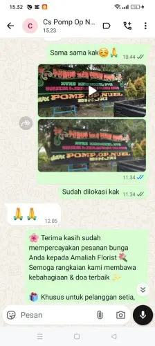 Testimonial Papan Bunga parungbanteng